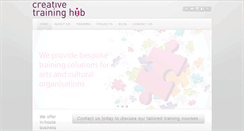 Desktop Screenshot of creativetraininghub.co.uk